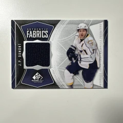 2009-10 SP Game Used Authentic Fabrics J.P. Dumont #AF-JD Jersey Nashville Predators